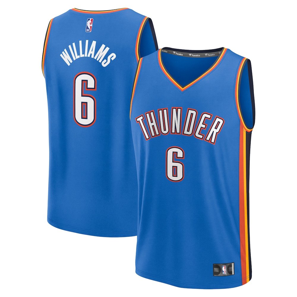 Jaylin Williams Jerseys at Fanatics