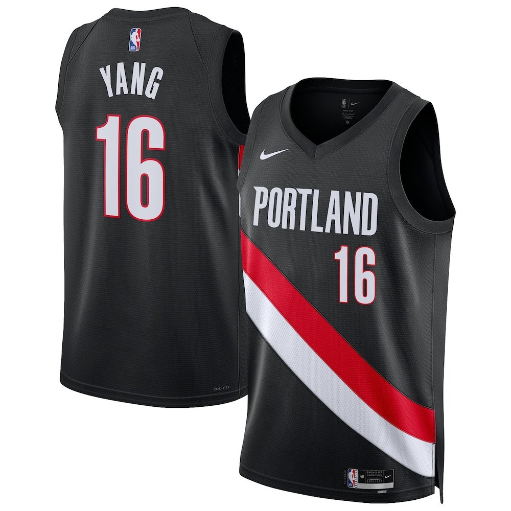 Yang Hansen Jerseys at Fanatics