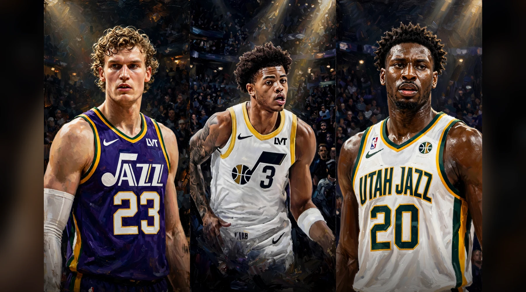 Lauri Markkanen, Keyonte George and Jaren Jackson Jr.: Utah Jazz stars