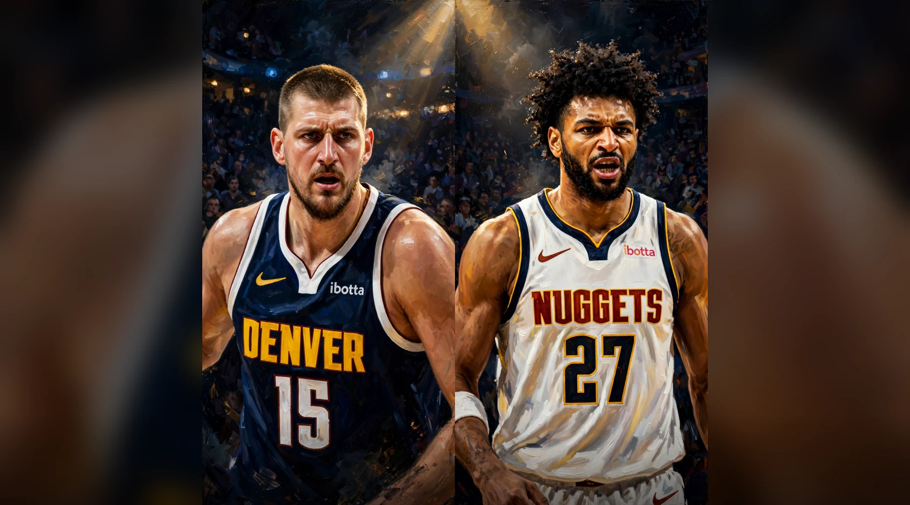 Nikola Jokic and Jamal Murray: Denver Nuggets stars