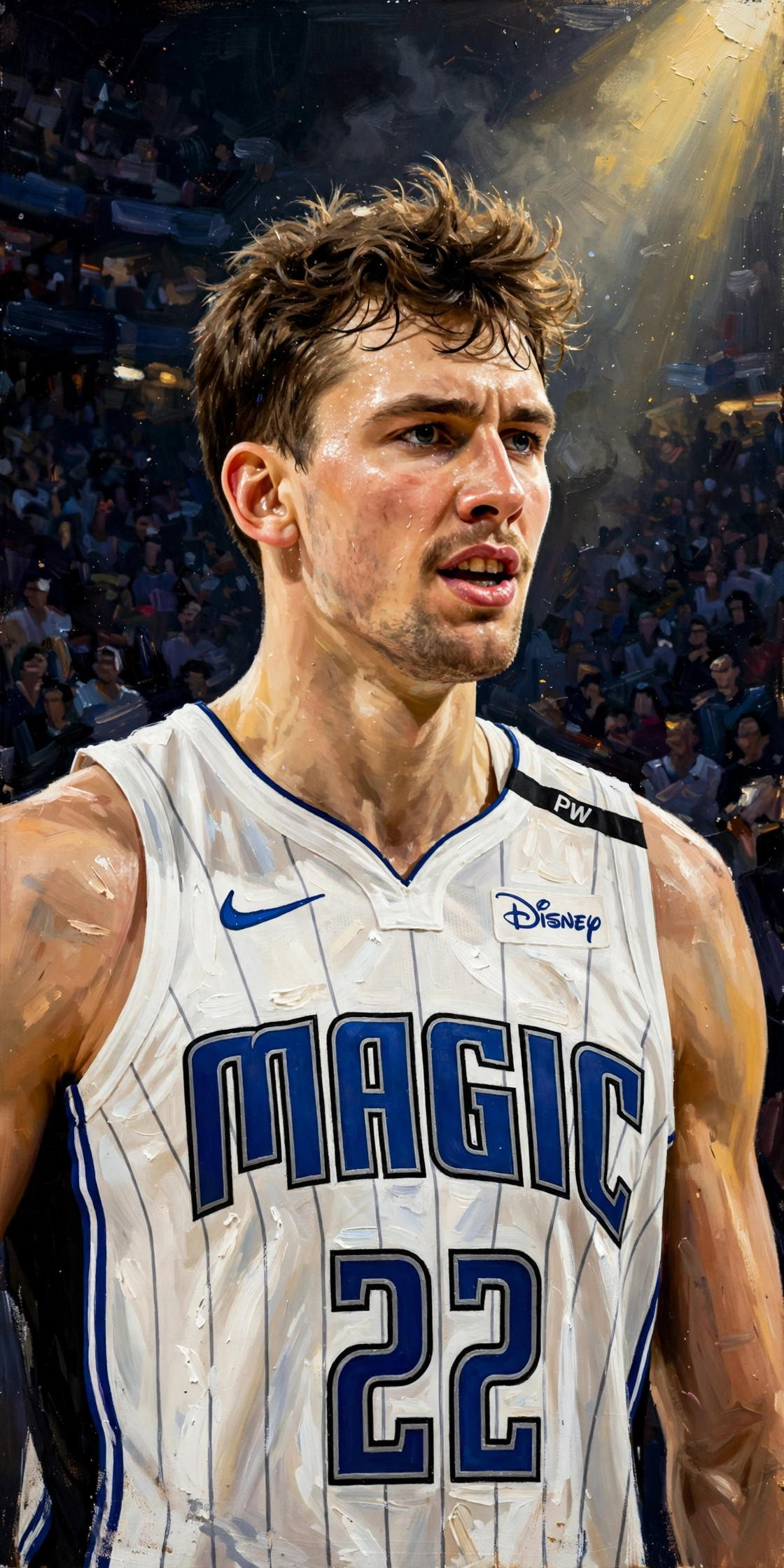 Illustration of Franz Wagner in a Orlando Magic uniform