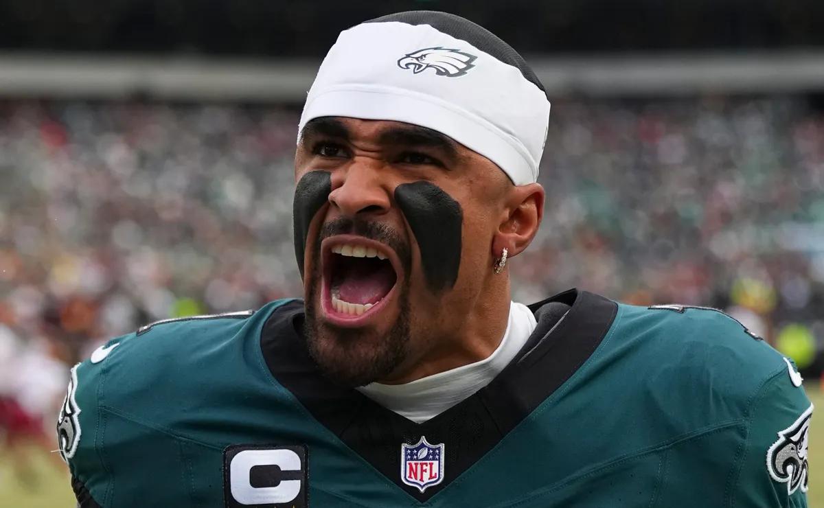 Philadelphia Eagles quarterback Jalen Hurts